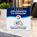 Placa NFC para Reseñas de Google